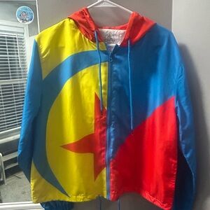 Disney Pixar Red and Blue Hooded Jacket